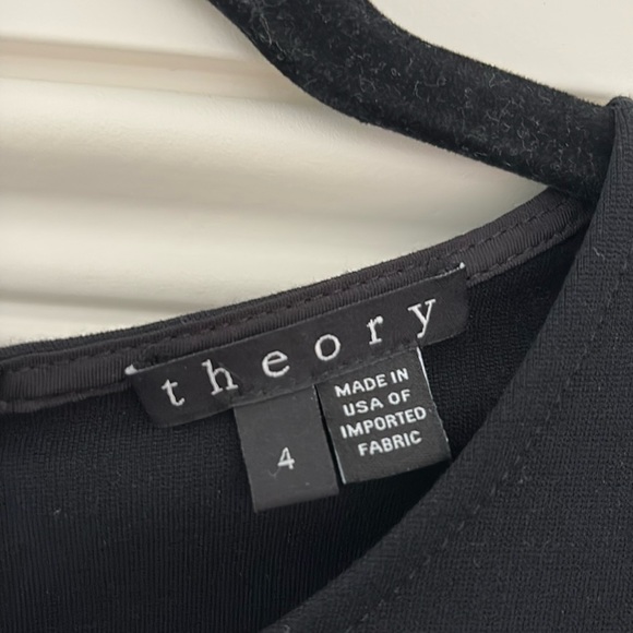 Theory Black Dress Size 4 - Picture 2 of 3